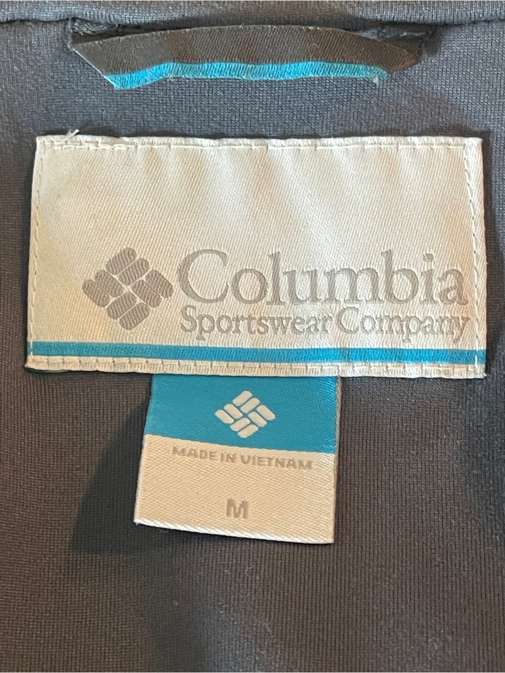 Columbia Black Hooded Rain Jacket Windbreaker Women’s Medium - Picture 6 of 8